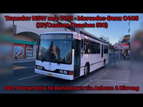 Transdev NSW m/o 7451: Mercedes-Benz O405 (ZF/Custom Coaches 510)