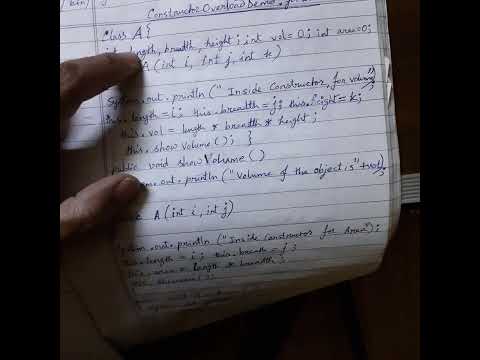 Core Java Tutorial Part 18 Constructor Overload