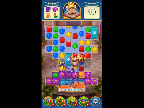 Royal Match Level 2223 - NO BOOSTERS GAMEPLAY 👑 | SKILLGAMING ✔️