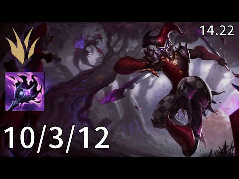 Shaco Jungle vs Nocturne - EUW Master | Patch 14.22