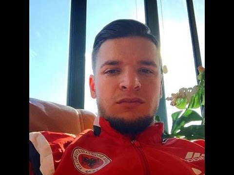 How to pronounce Berat Gjimshiti (Djimsiti)