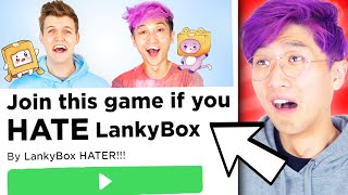 LANKYBOX Plays A Game Made By Their HATER!? (LANKYBOX REACTS TO FAN MADE GAMES & VIDEOS!)