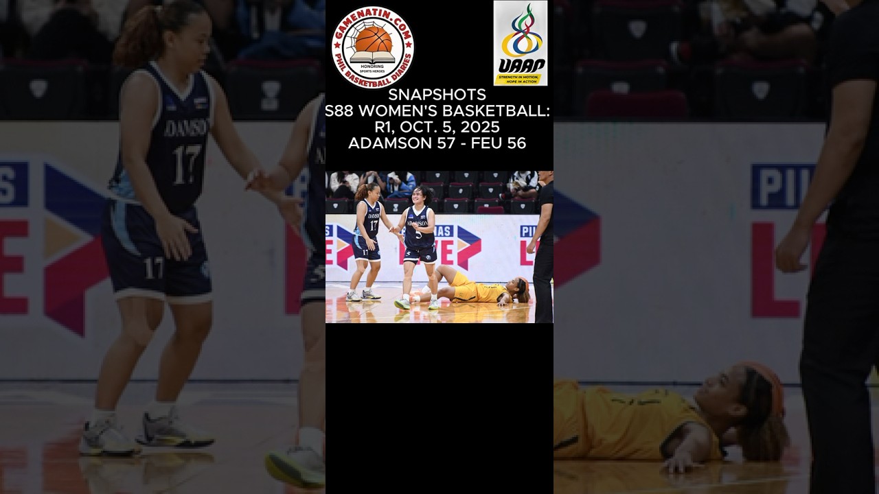 Snapshots: Women's Basketball - Adamson 57 - FEU 56