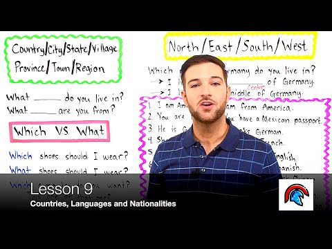 Países, Idiomas y Nacionalidades en Inglés – Aprende a Hablar de Tu Origen y Dirección