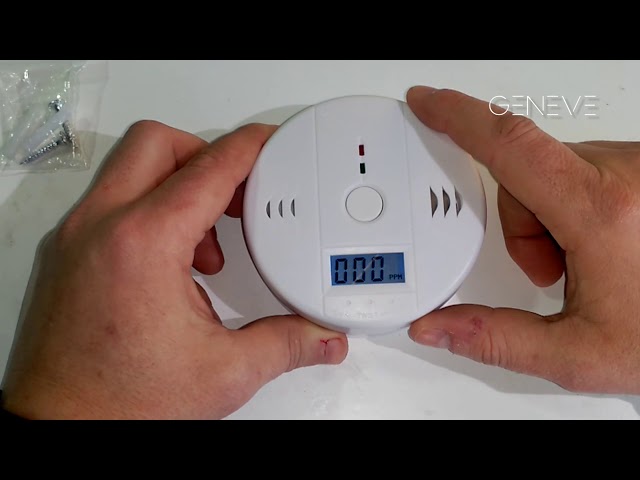 Vídeo relacionado con ONGNIUU Detector de Monóxido de Carbono, Detector de CO, Pantalla LCD Digital, Alarma de 85 dB, Detector CO con Batería Reemplazable, Portátil para Hogar, Caravana, Viajes