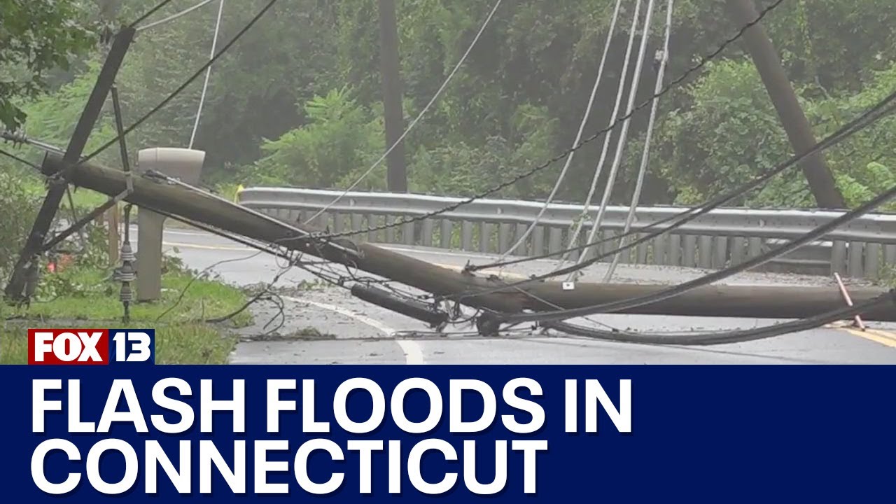 Flash floods in Connecticut leave two dead | FOX 13 Seattle