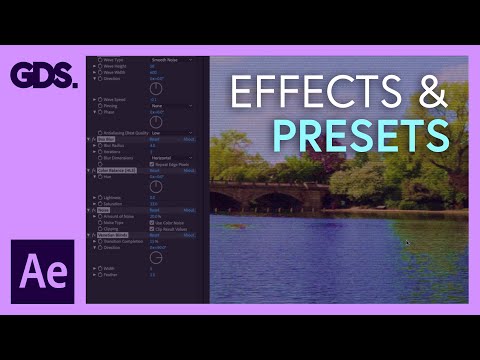 Effects & Presets in After Effects Ep18/48 [Adobe After Effects for Beginners]