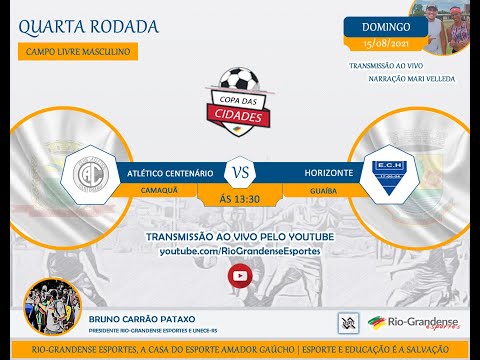Quarta rodada copa das cidades 2021 - Atlético centenário x Horizonte