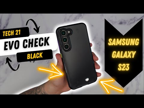 Противоударный чехол Tech21 Evo Check для Samsung Galaxy S23 Plus (S916)Black T21-10093 - фото 1 - id-p1833046946