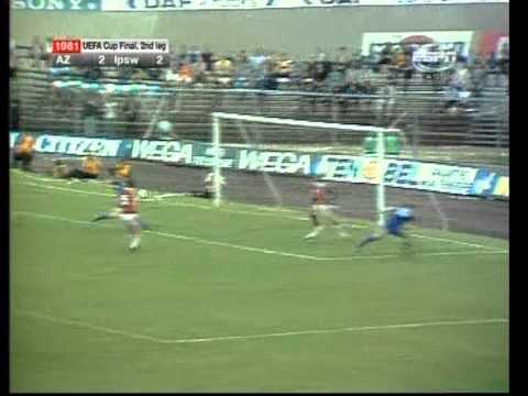 06/05/1981  Uefa Cup Final 2nd leg AZ67 ALKMAAR v IPSWICH TOWN