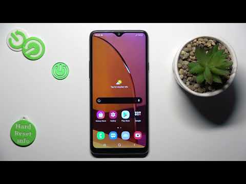 How to Clear Credentials on Samsung Galaxy A20S?
