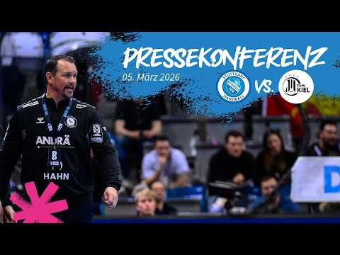 TVB Stuttgart vs. THW Kiel | Die Pressekonferenz nach dem Spiel!