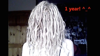 my 1 year natural free form dreadlock timeline