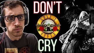 Hip-Hop Head&#39;s FIRST TIME Hearing &quot;Don&#39;t Cry&quot; by GUNS N&#39; ROSES