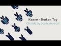 Keane - 'Broken Toy' with chords and lyrics