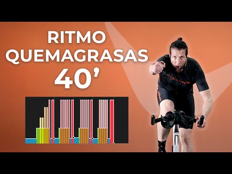 Clase completa ciclo indoor súper quemagrasas en 40 minutos