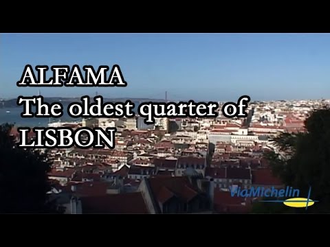 Alfama, the oldest quarter of Lisbon _ Portugal