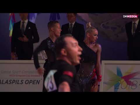 Vladimir Timofeev - Evgenia Florinskaya | F Cha-cha-cha | Salaspils Open 2018