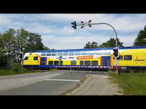 Bahnübergang Cuxhaven-Altenbruch am 22.5.2018