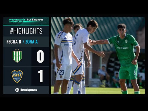 BANFIELD 0 - 1 BOCA I Resumen del partido I #TorneoProyección Sur Finanzas Apertura