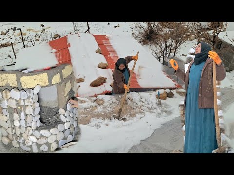 The Stone Secrets of Nomadic Mother: Maternal Innovation Against the Cold and Winter Blizzards🌬🥶