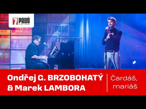 Bonus: Ondřej G. Brzobohatý a Marek Lambora: Čardáš, mariáš - (24. 10. 2023, Praha)