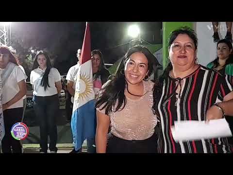 15/12/2023 Asunción de Yanina Heredia presidenta comunal Olivares San Nicolás departamento ischilín
