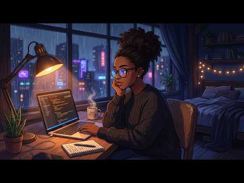 3 AM Study Session 🌧️ Late Night R&B Lo-Fi Beats for Deep Focus & Quiet Grinding