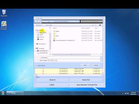 Excel Loan Amortization Calculator Template Software