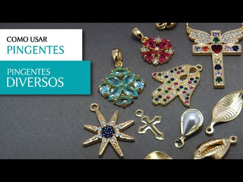 Como Usar Pingentes na Montagem de Semijoias - Pedra Mística