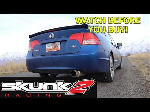 Skunk2 Megapower RR Exhaust for 8th Gen Civic Si (WATCH BEFORE YOU BUY!)