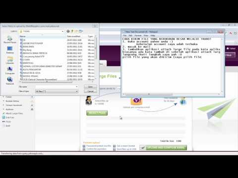 TUTORIAL - SEND LARGE FILE IN YAHOO UP TO 100MB !!!!!!...