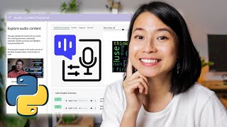 👩🏻‍💻 How to Create a Python Dashboard for Audio Data | AssemblyAI + Panel