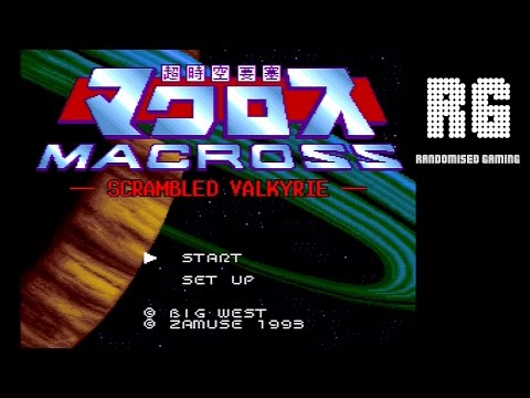 Macross: Scrambled Valkyrie - Super Nintendo - Intro & Gameplay [720p 60fps]