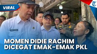 Wali Kota Bogor Dedie Rachim Disemprot Ibu-ibu PKL saat Sidak Jalan Pedati, Singgung soal Isi Perut