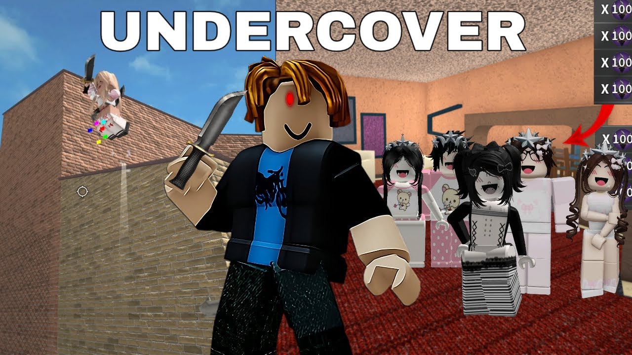 UNDERCOVER NOOB DESTROYS A FAMILY OF TEAMERS IN MM2