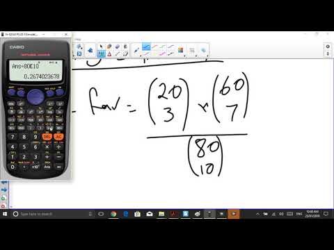 Calculating Keno odds - 3 numbers from 10