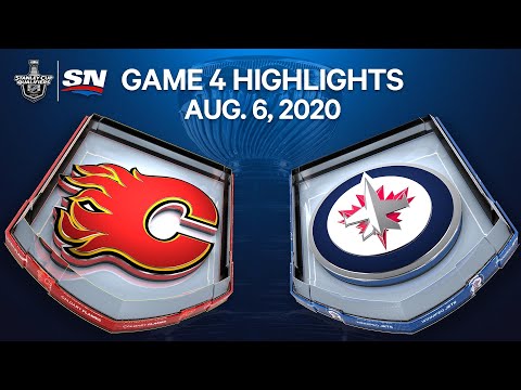 NHL Highlights | Flames vs. Jets, Game 4 – Aug. 06, 2020