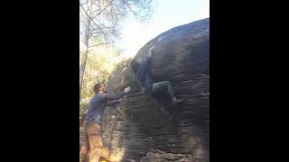 Video thumbnail: Problem 3 (El Rallador), 7a+. Salvanebleau