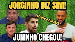 JORGINHO DIZ SIM AO FLAMENGO! JUNINHO É ATACANTE PERFEITO PARA O FLA EM 2025! MÍDIA REAGE!
