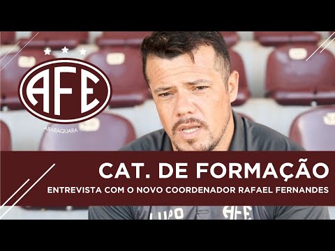 Vídeo / Rafael Fernandes,  novo coordenador das categorias de formação da Ferroviária!