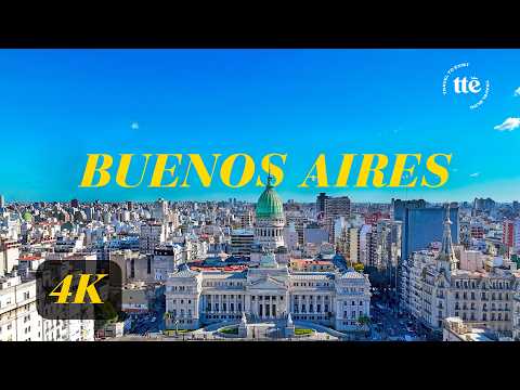 BUENOS AIRES in 4K | Cinematic Drone Tour of Argentina's Capital