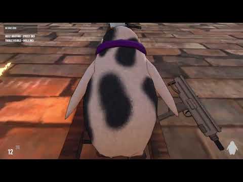 Penguin lags while completing Playa Del Sol in: Penguin Heist session #6