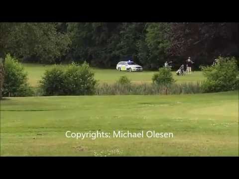 VIRAL: Police car chasing three boys on a scooter over golf course