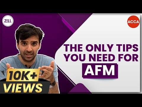 #3 tips in 3 minutes for ACCA ADVANCED FINANCIAL MANAGEMENT Paper | Exam tips and tricks for AFM