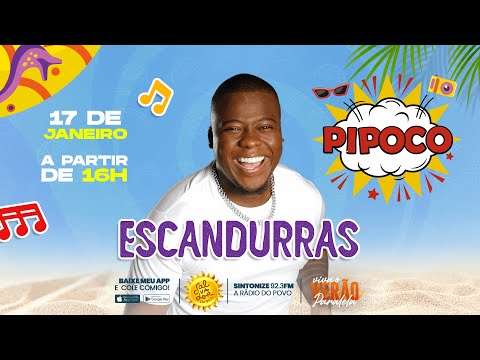 Super Pipoco com Escandurras direto do Shopping Paralela (17/01/2023) - Salvador FM