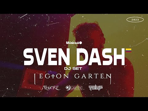 Legion-Garten: Sven Dash Hardcore/Industrial Techno DJ Set @ Warehouse Rave, Colombia