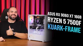 RX 9060 XT HEM DE 16GB! KUARK - FRAME OEM PAKET | ASUS RX 9060 XT 16GB