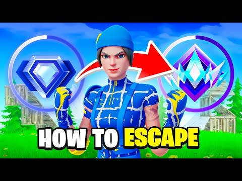 How To Get Out Of DIAMOND RANK In Fortnite...