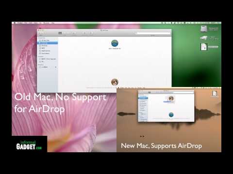 comment installer airdrop sur mac